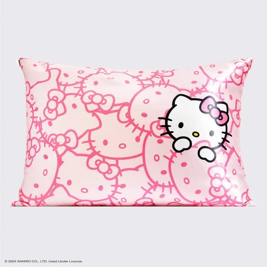Hello Kitty X /kit•sch/ Satin Pillowcase & Pillow Scrunchie Set