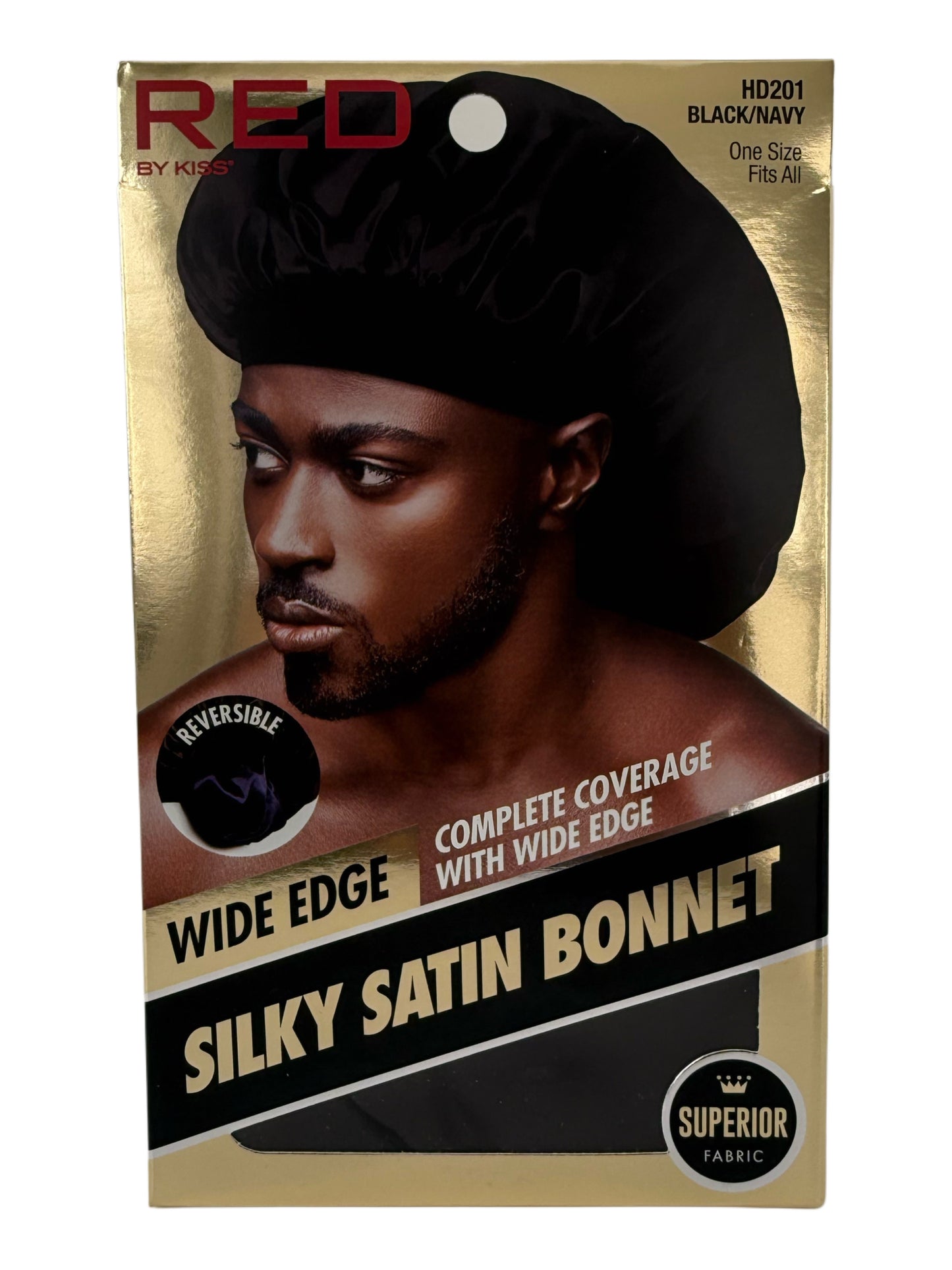 Men’s Silky Satin Bonnet- Wide Band