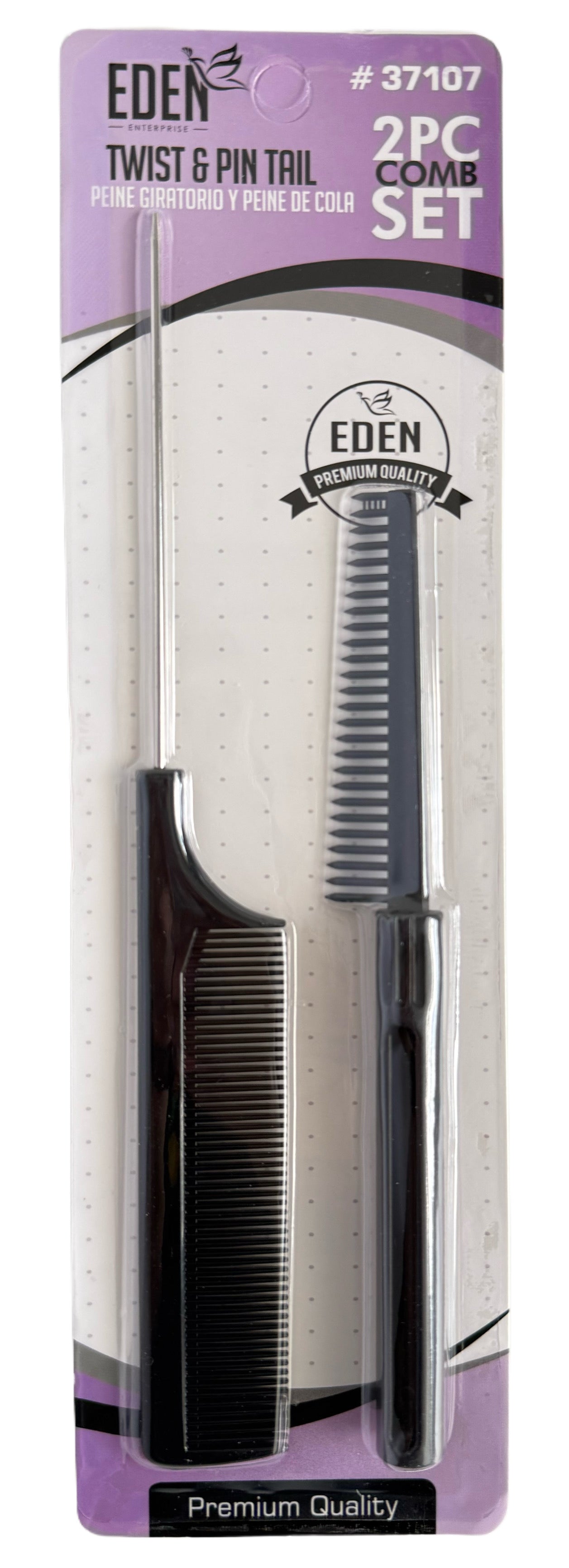 Eden Twist & Pin Tail Comb