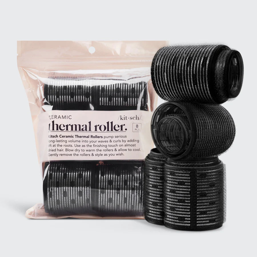 /kit•sch/ Ceramic Thermal Rollers 8pcs